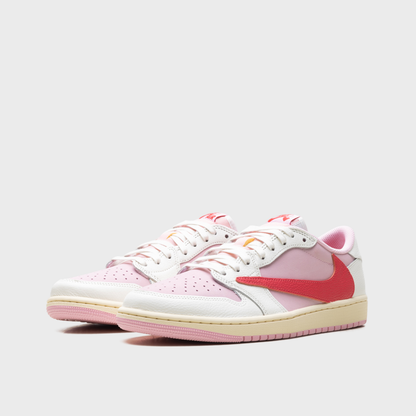 Jordan 1 Retro Low Travis Scott Sail Tropical Pink