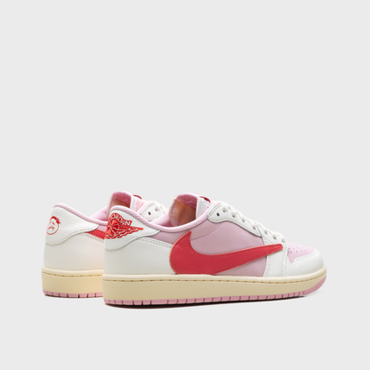 Jordan 1 Retro Low Travis Scott Sail Tropical Pink