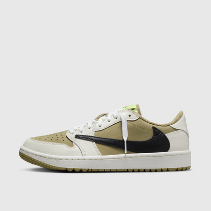 Jordan 1 Retro Low Golf Travis Scott Neutral Olive