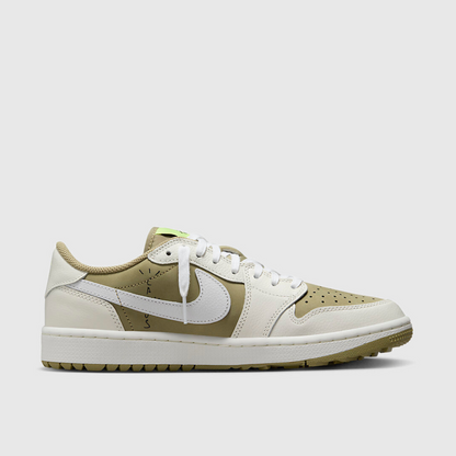 Jordan 1 Retro Low Golf Travis Scott Neutral Olive