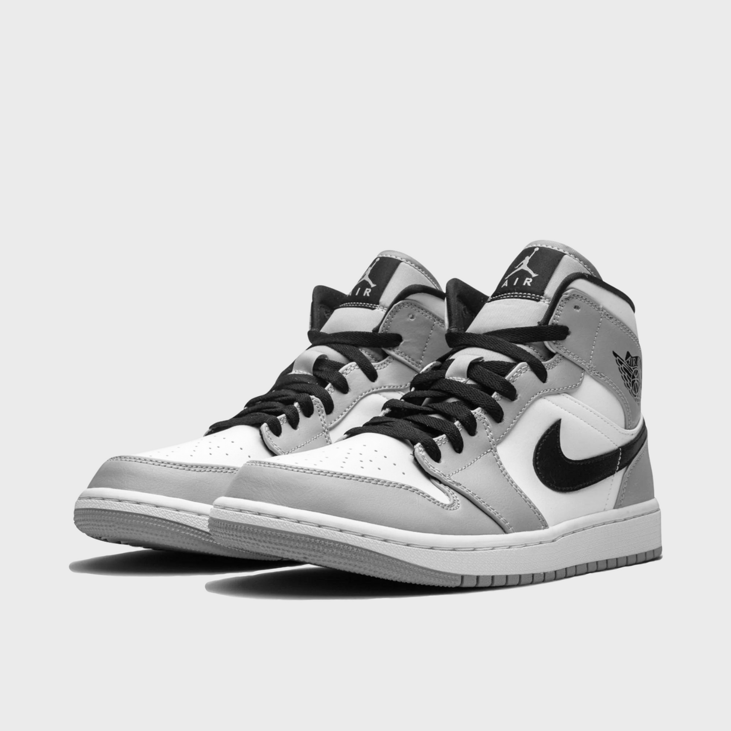 Jordan 1 Mid Light Smoke Grey