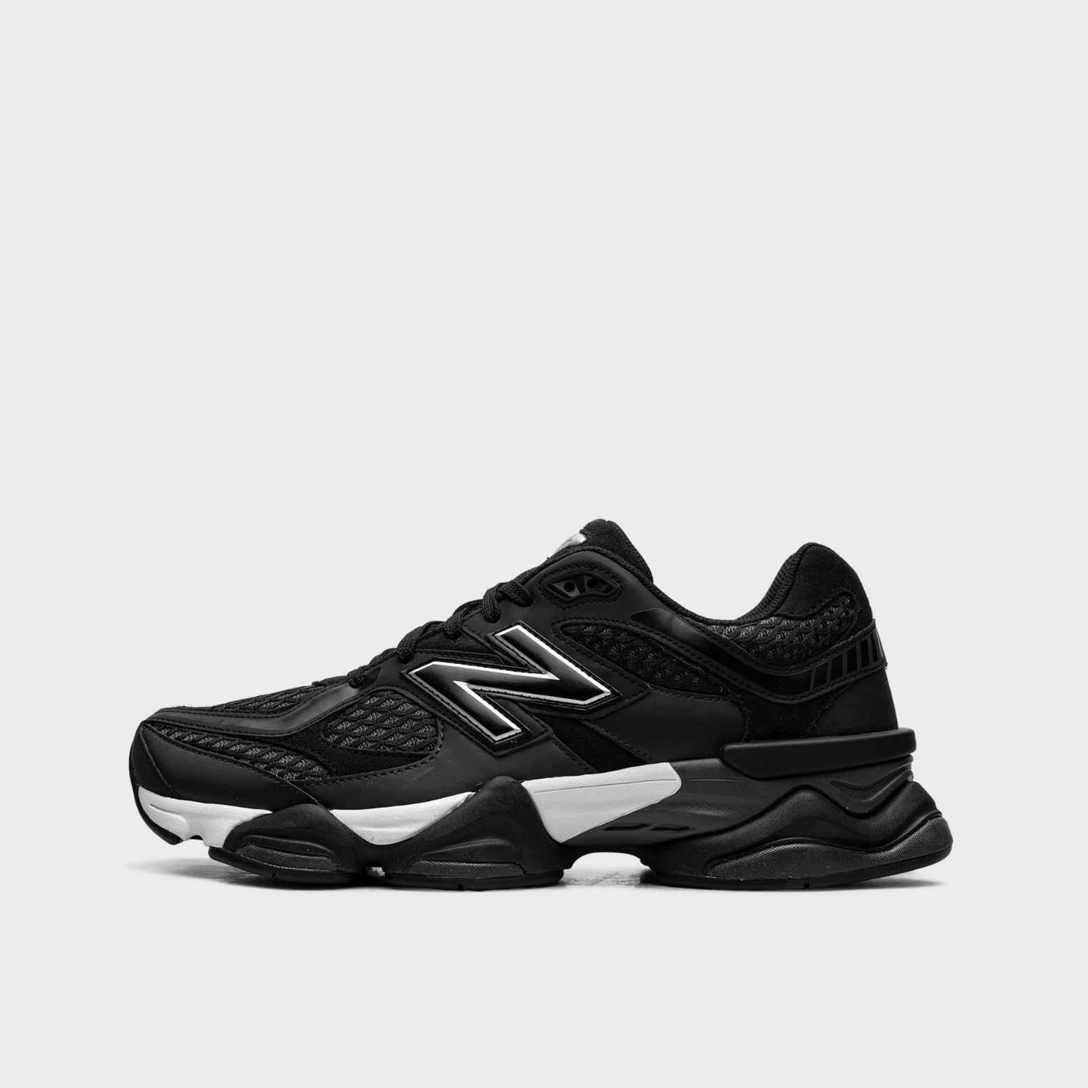 New Balance 9060 Shoe Palace Black Silver