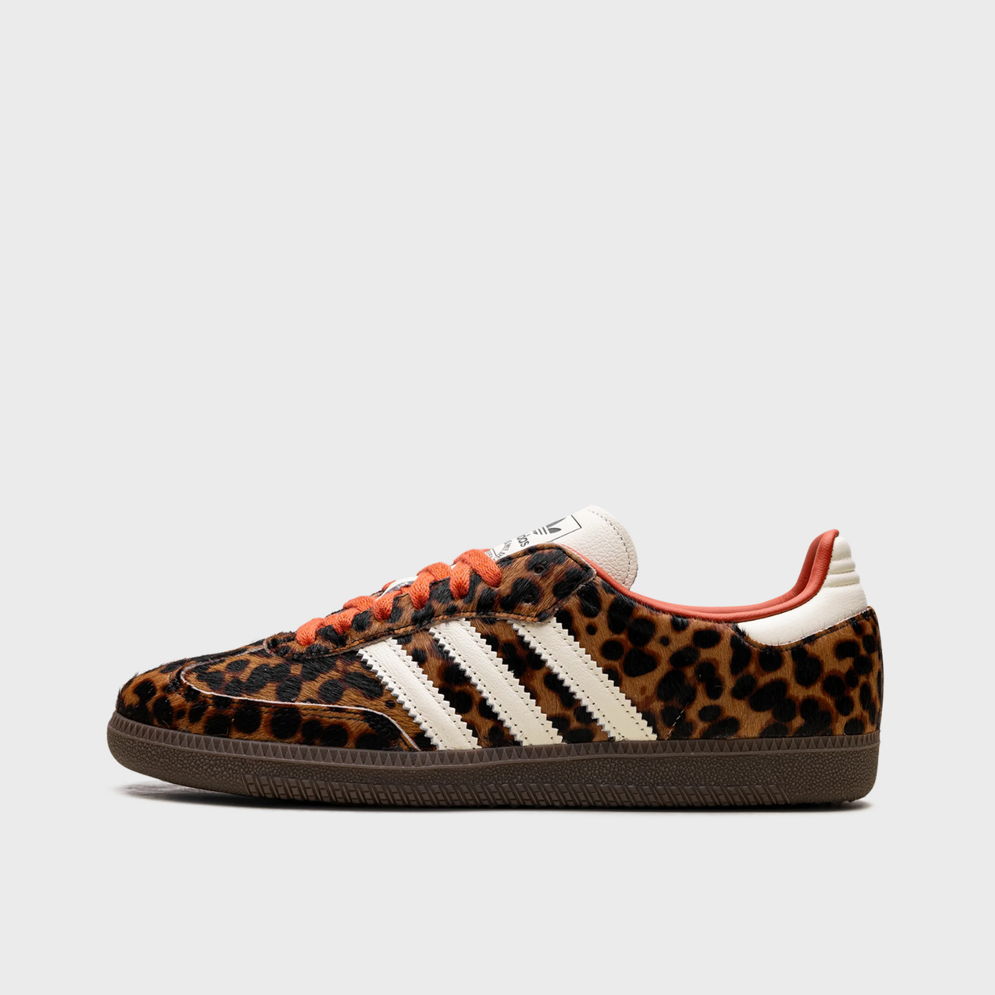 Adidas Samba Leopard Preloved Red White