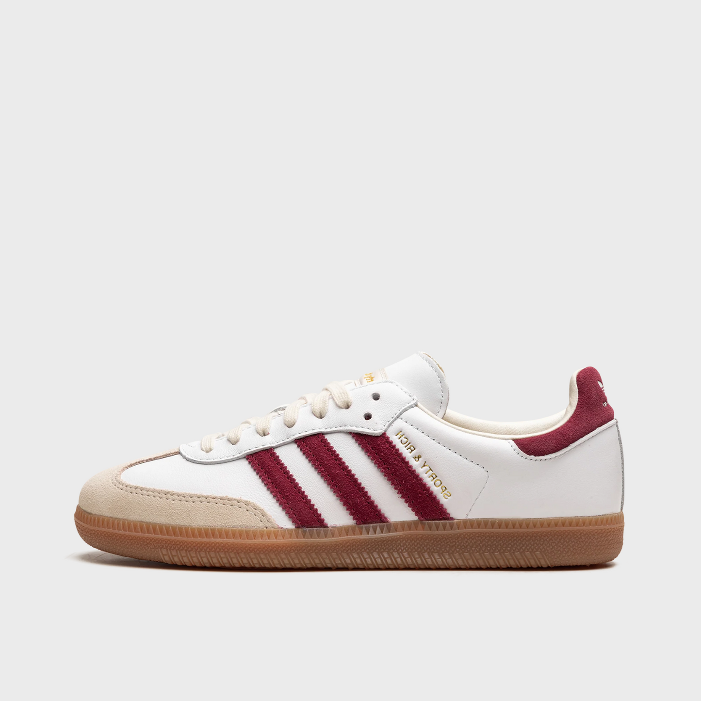 Adidas Samba Sporty & Rich White Collegiate Burgundy