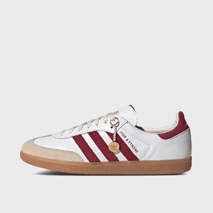 Adidas Samba Sporty & Rich White Collegiate Burgundy