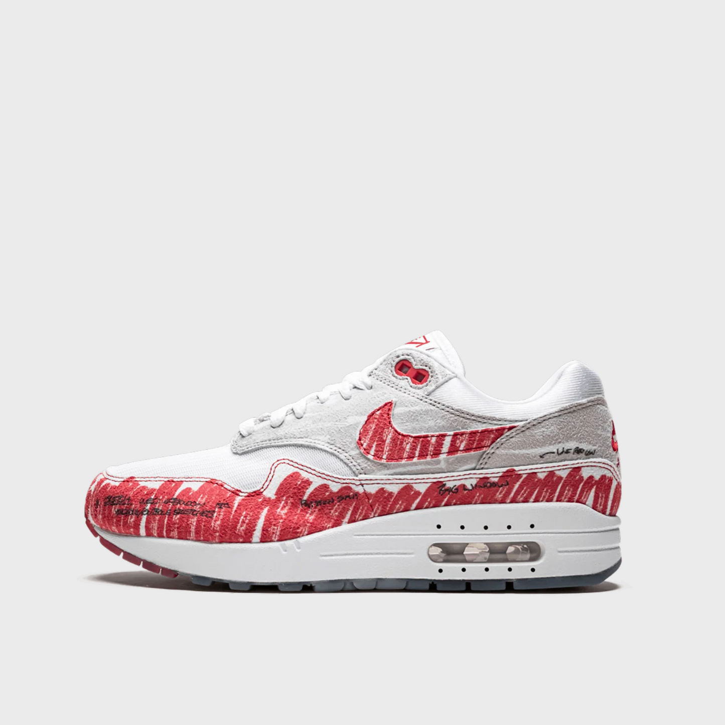 Nike Air Max 1 Sketch To Shelf White Red