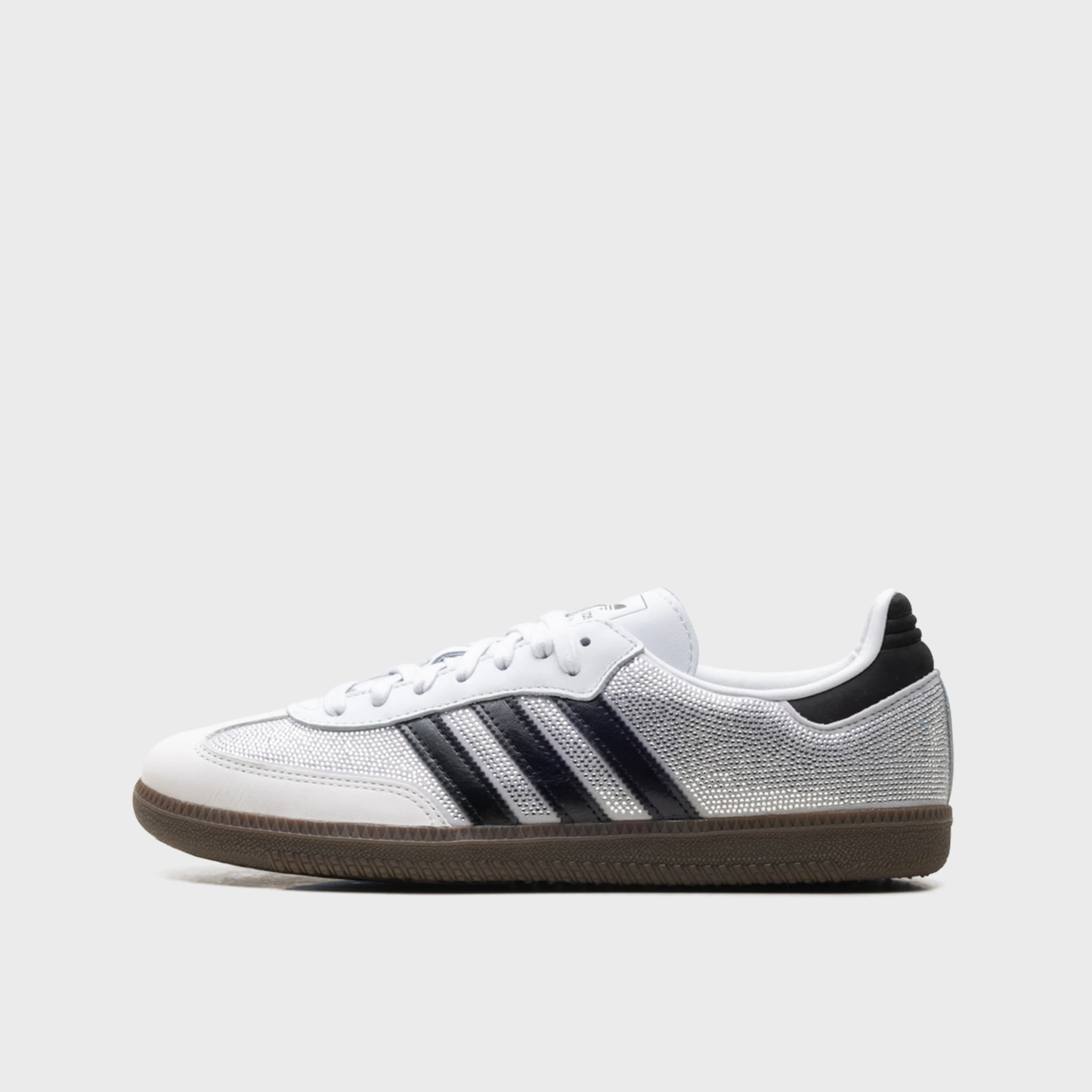 Adidas Samba Rhinestone Crystal White Silver