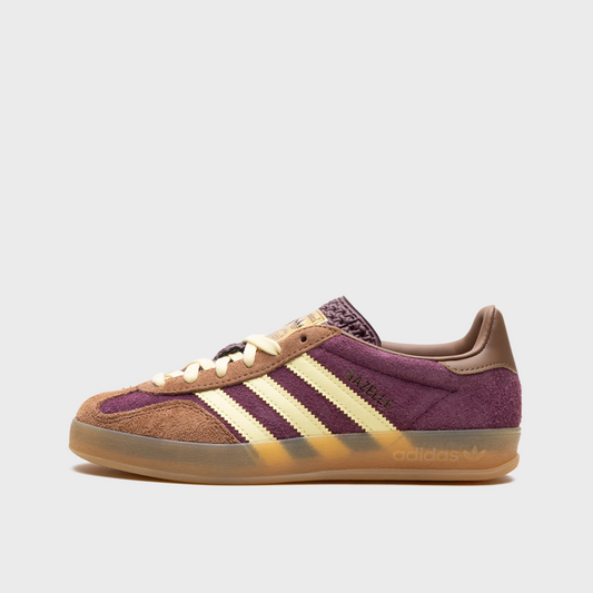 Adidas Gazelle Indoor Maroon Almost Yellow