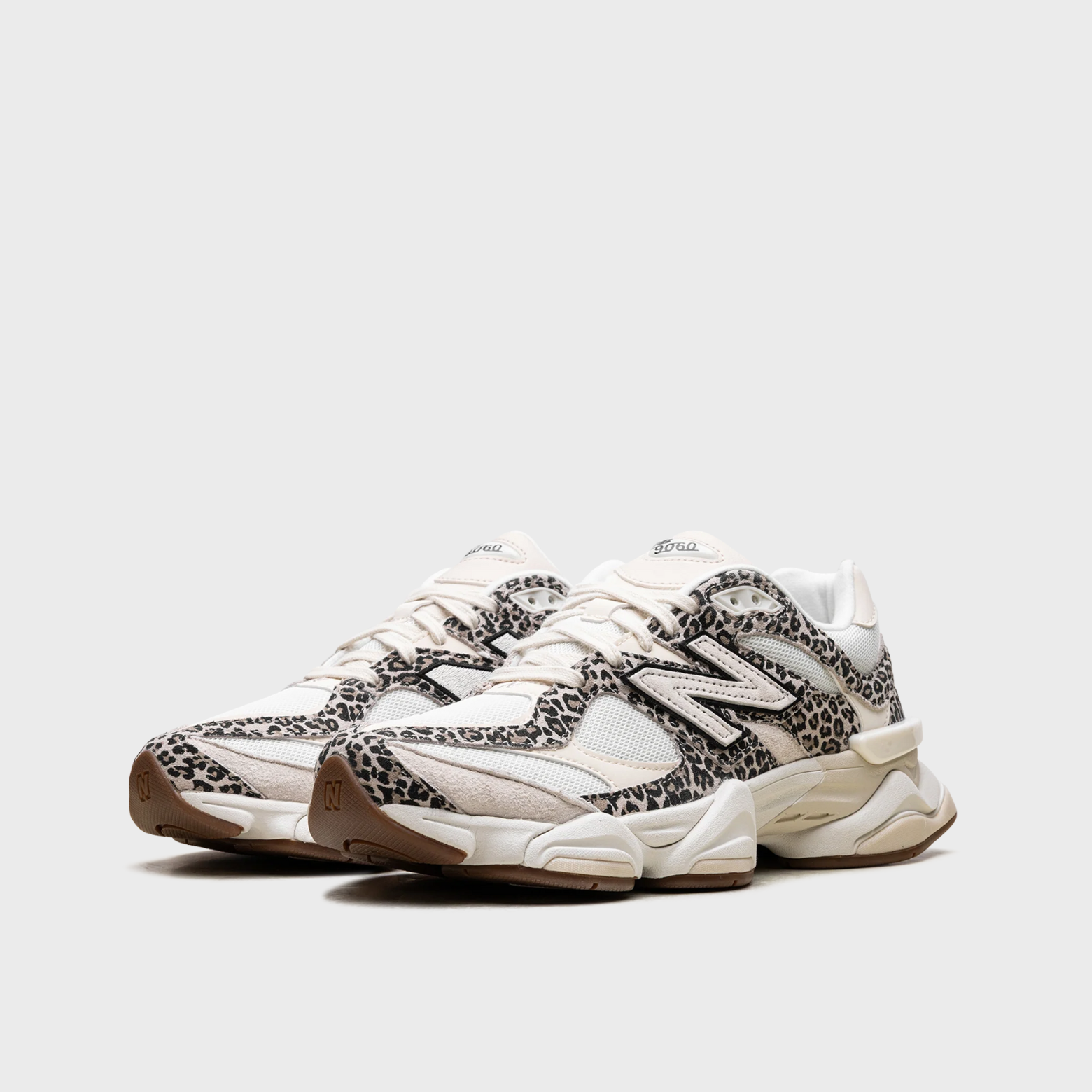 New Balance 9060 ASOS Exclusive Beige Brown Leopard Print