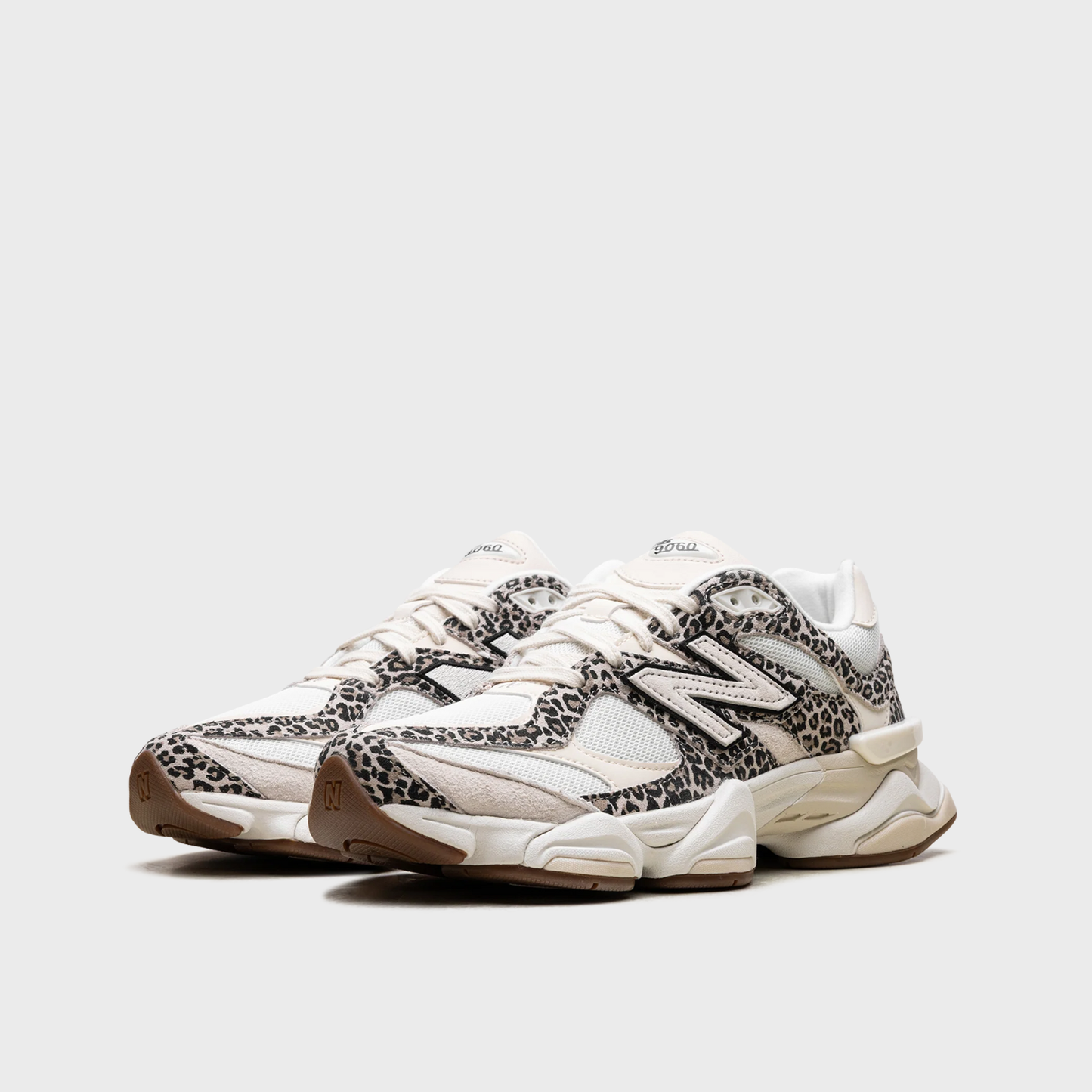 New Balance 9060 ASOS Exclusive Beige Brown Leopard Print