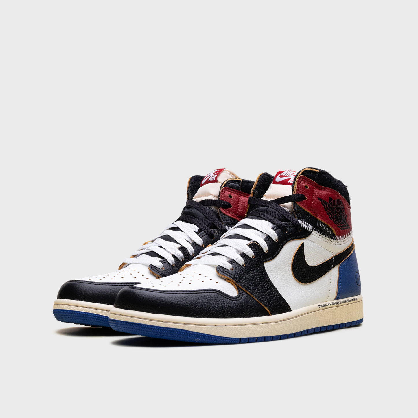 Jordan 1 Retro High Fragment x Union LA Varsity Red Sport Royal