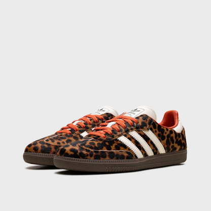 Adidas Samba Leopard Preloved Red White