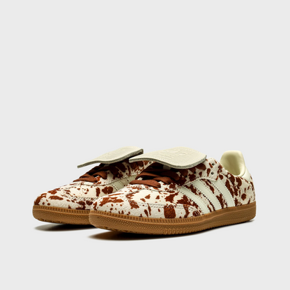 Adidas Samba LT Cow Print Brown White