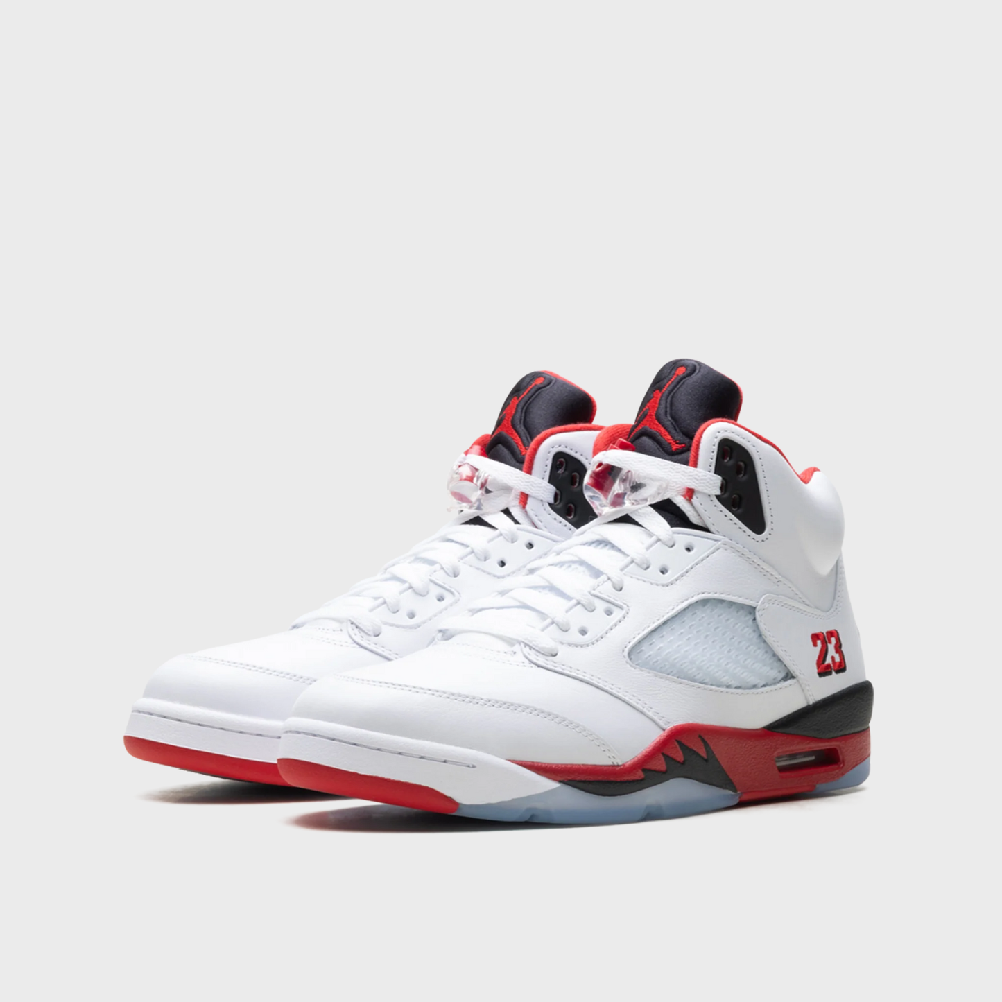 Jordan 5 Retro Fire Red Black Tongue (2025)