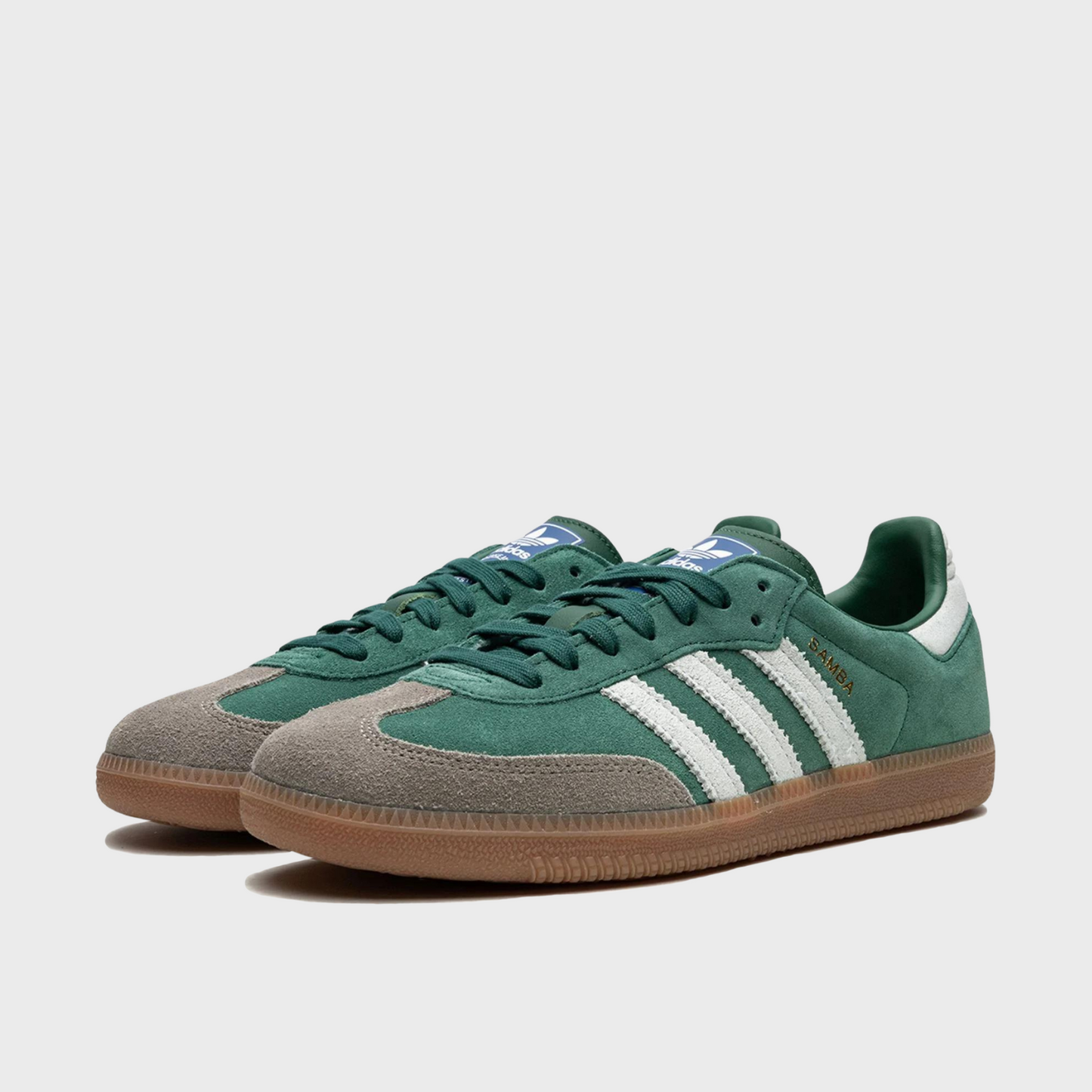 Adidas Samba OG Collegiate Green Gum Grey Toe