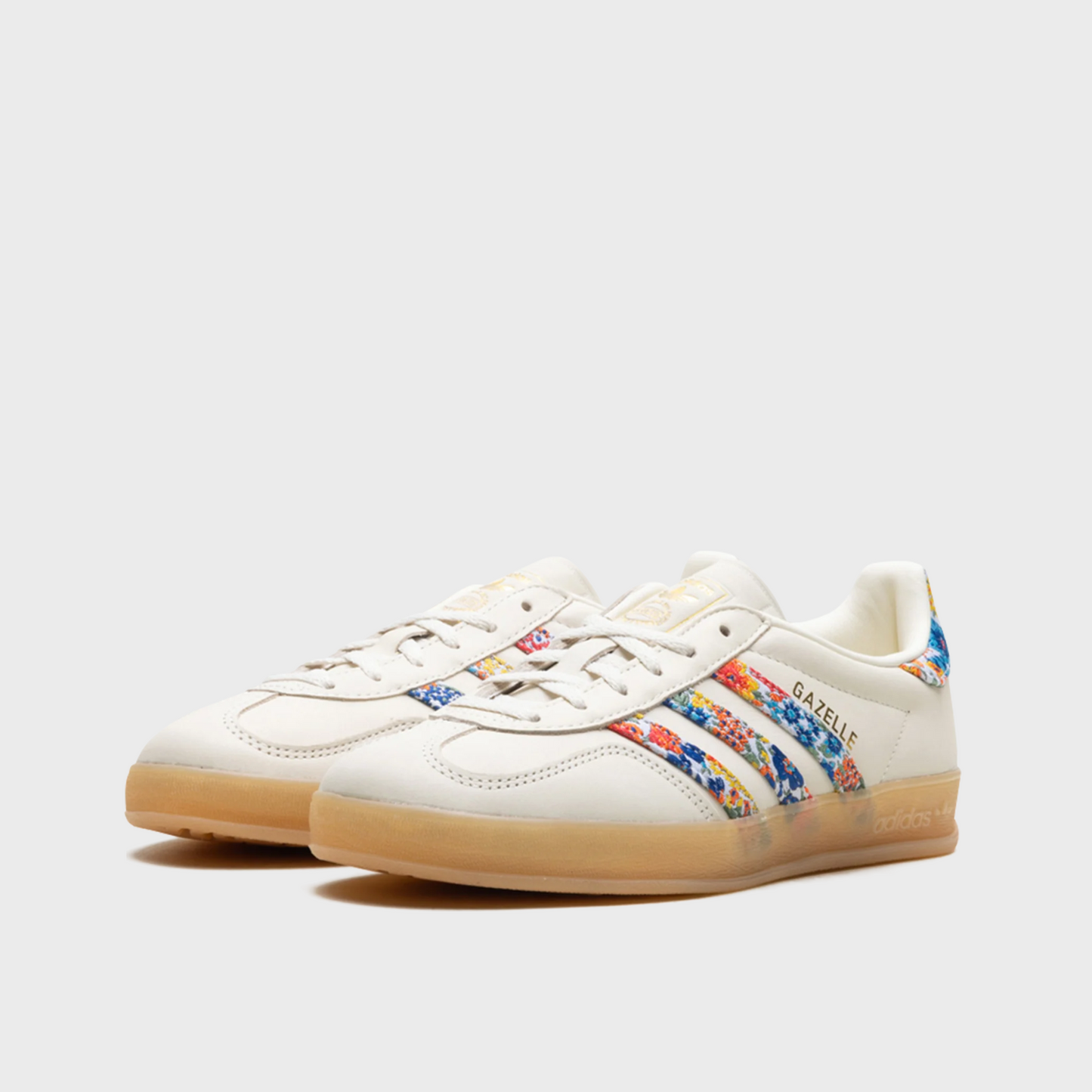 Adidas Gazelle Indoor Liberty London Floral Embroidery Stripes