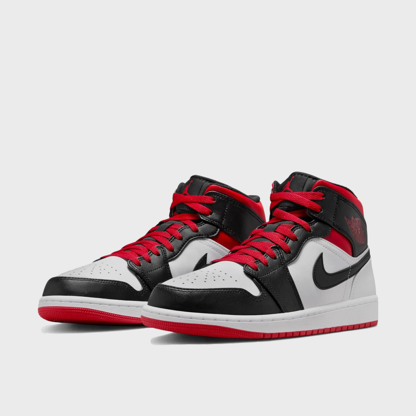 Jordan 1 Mid Gym Red Black