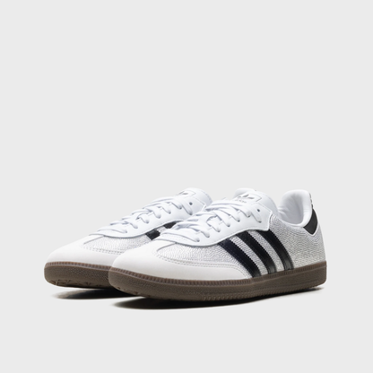 Adidas Samba Rhinestone Crystal White Silver