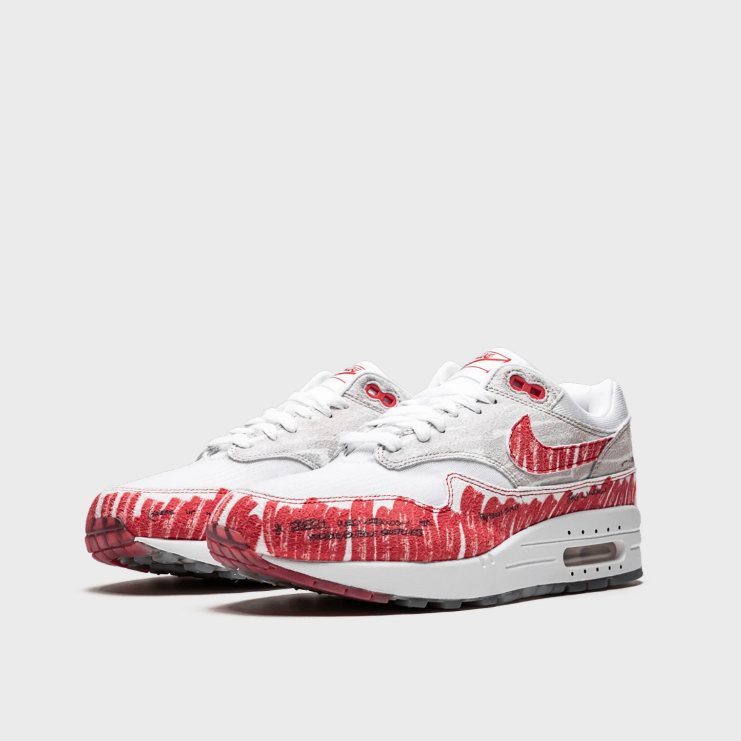 Nike Air Max 1 Sketch To Shelf White Red