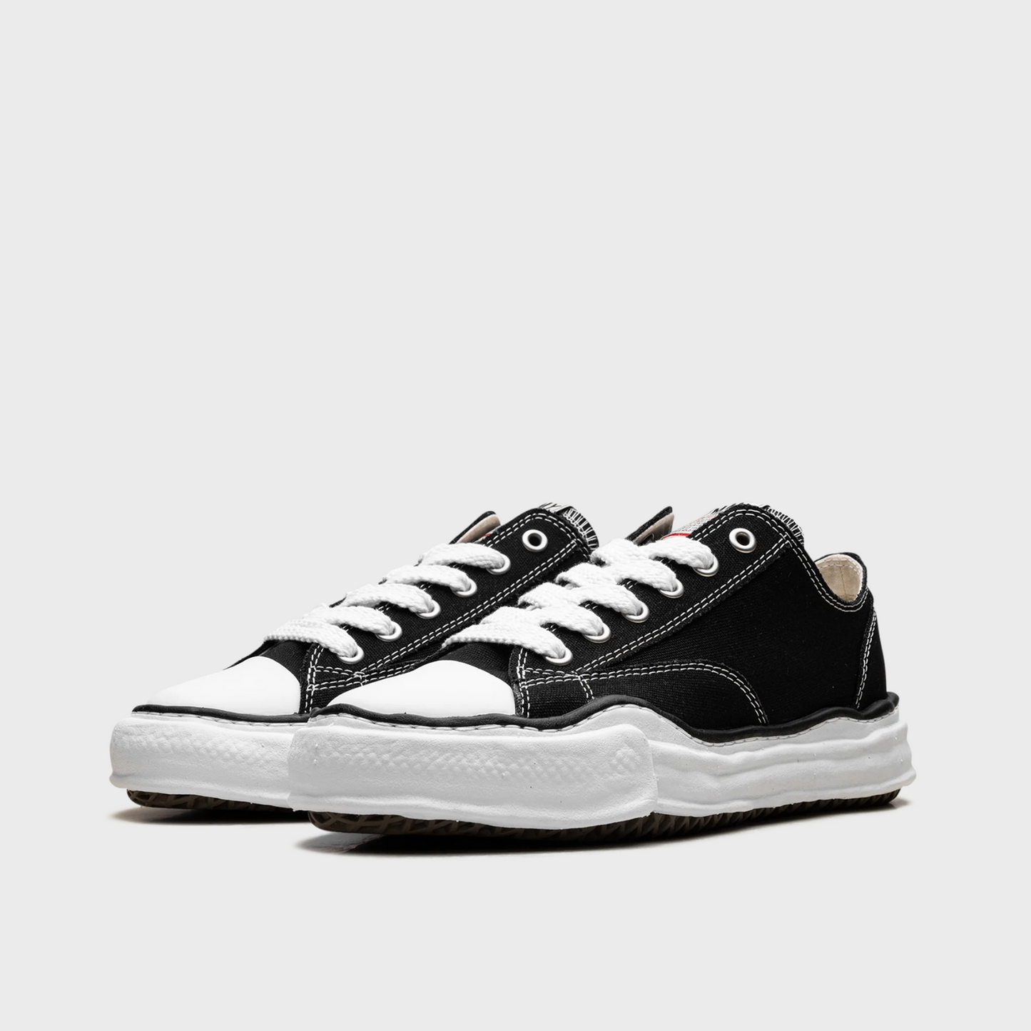 Maison Mihara Yasuhiro Peterson OG Sole Canvas Low Black