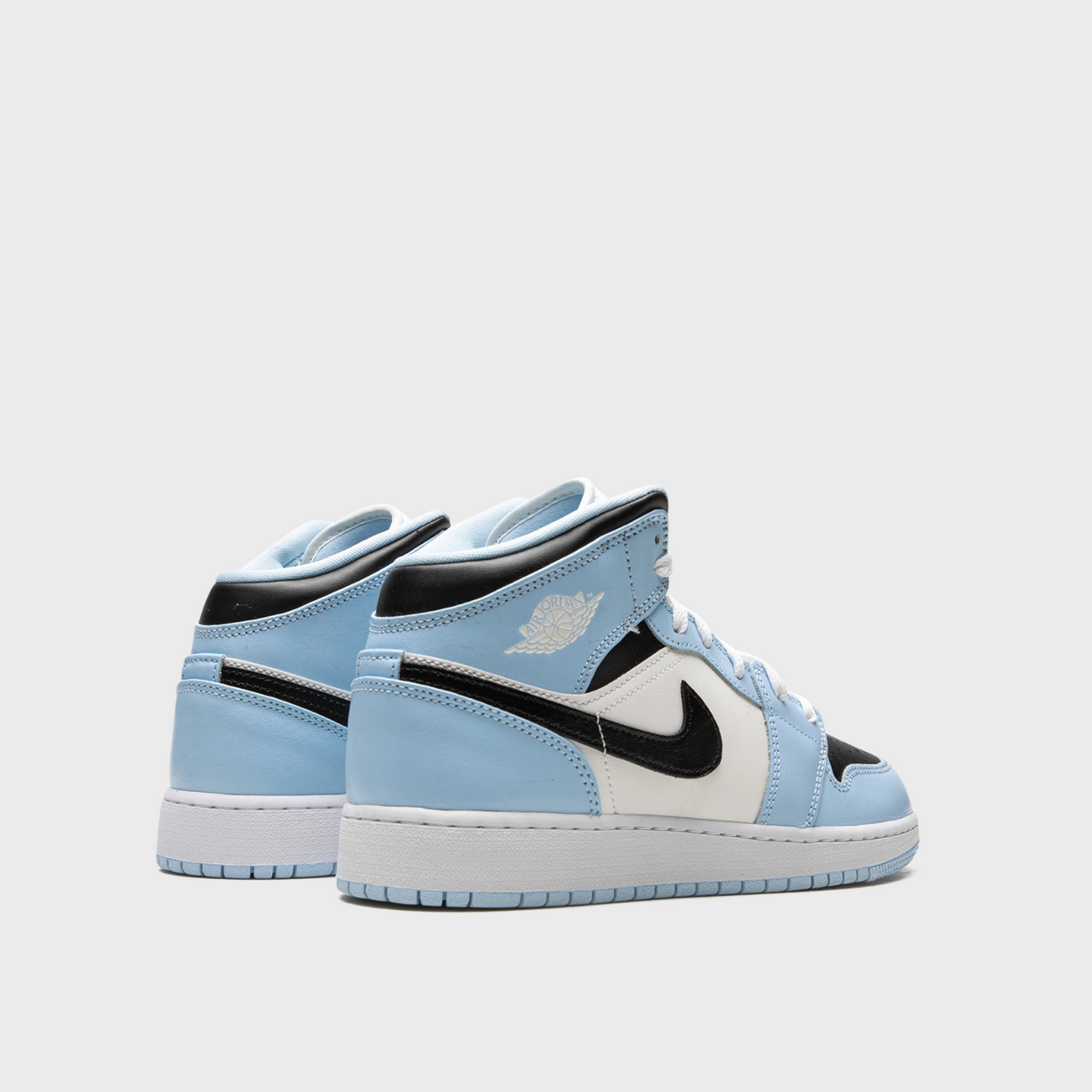 Jordan 1 Mid Kids Ice Blue