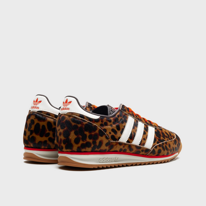 Adidas SL 72 Leopard Print Preloved Red White