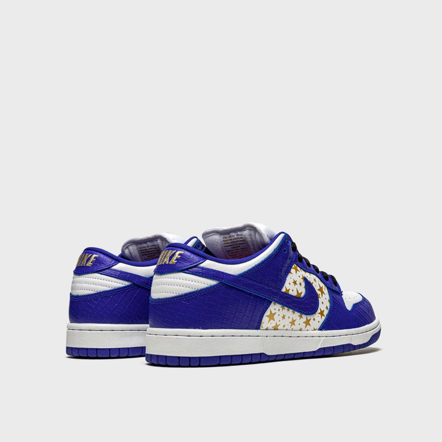 Nike SB Dunk Low Supreme Stars Hyper Blue