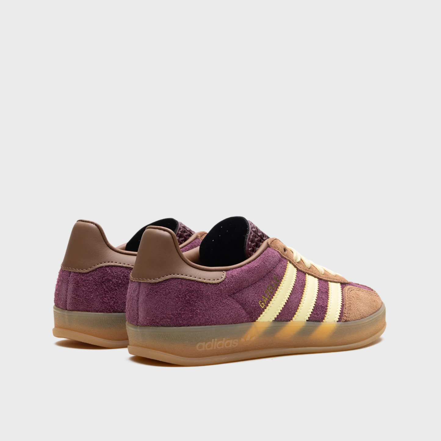 Adidas Gazelle Indoor Maroon Almost Yellow