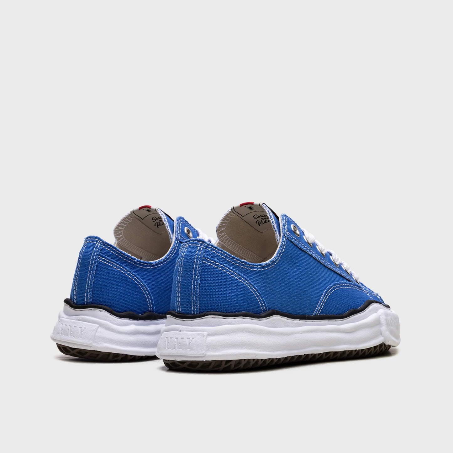 Maison Mihara Yasuhiro Peterson OG Sole Canvas Low Blue
