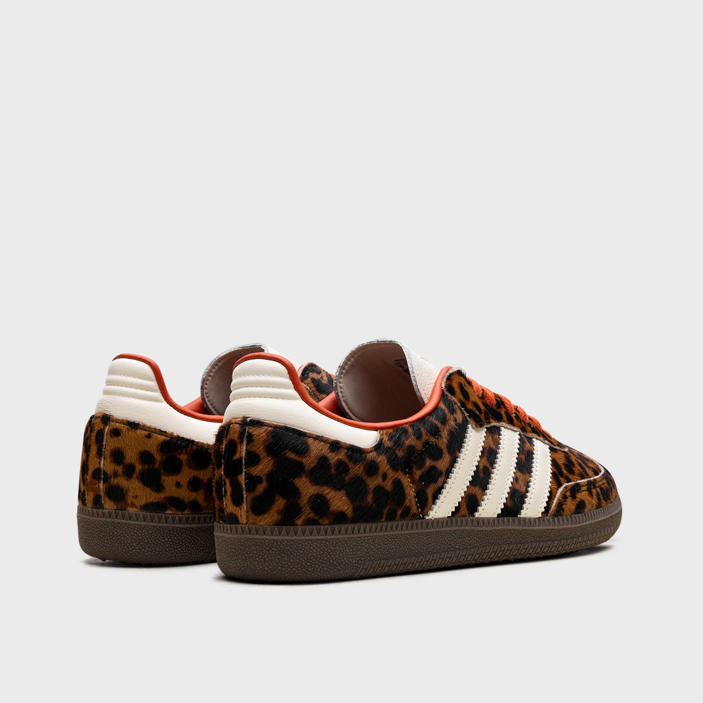 Adidas Samba Leopard Preloved Red White