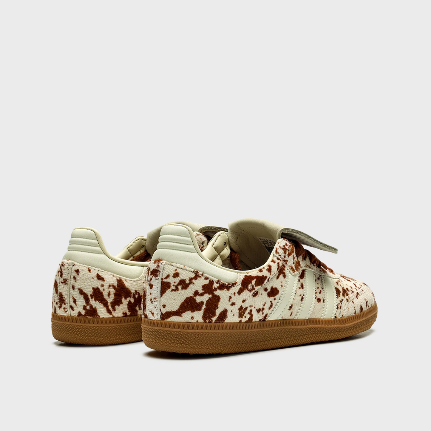Adidas Samba LT Cow Print Brown White