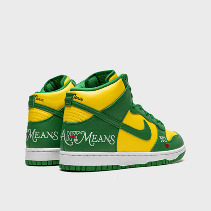 Nike SB Dunk High Supreme By Any Means Brazil