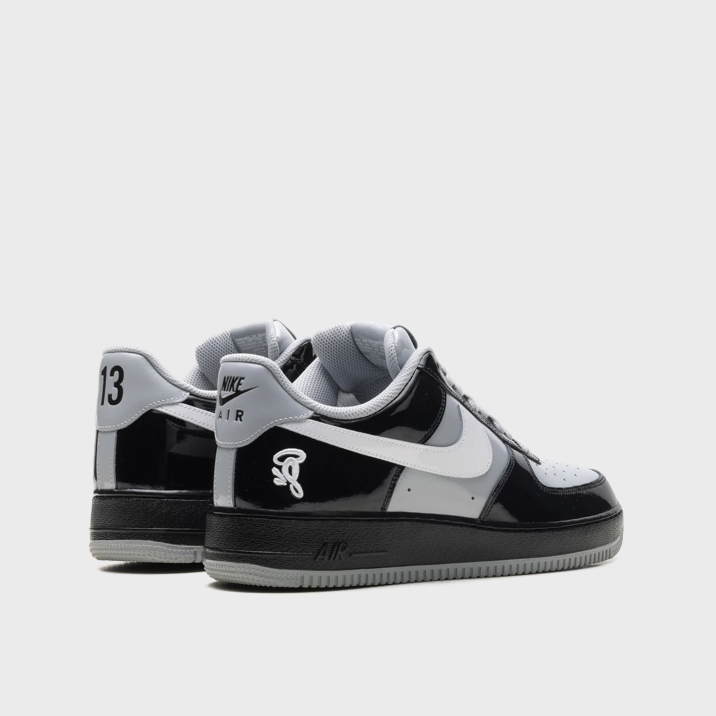 Nike Air Force 1 Low Syna Central Cee Black White Smoke Grey