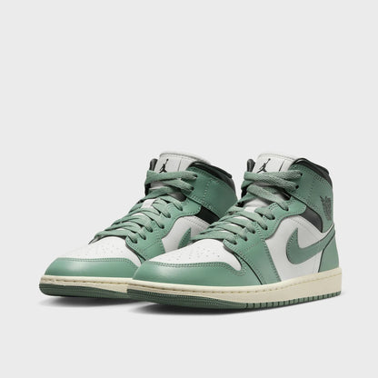 Jordan 1 Mid Jade Smoke